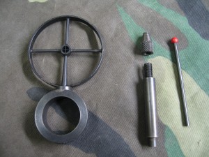 Reproduction E3 front and rear sights